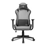 Cadeira Gamer Tgt Heron Tx Tecido, Preto E Cinza