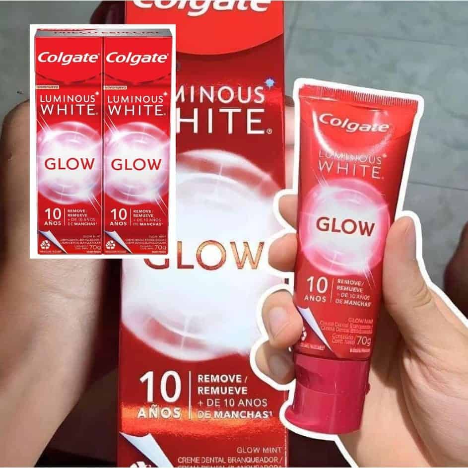 Creme Dental Para Clareamento Colgate Luminous White Glow 70g