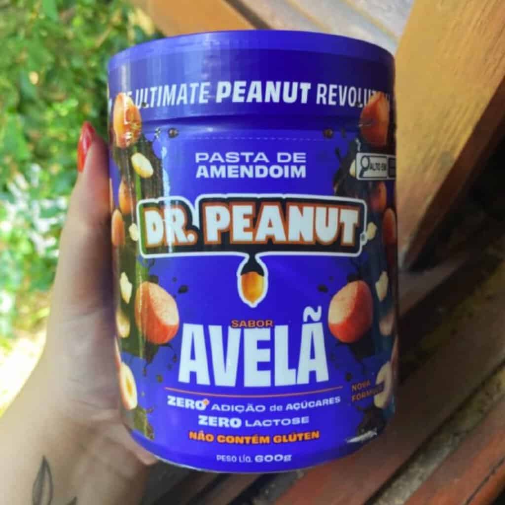 Dr Peanut, Pasta de Amendoim - 600g Avelã com Whey Protein