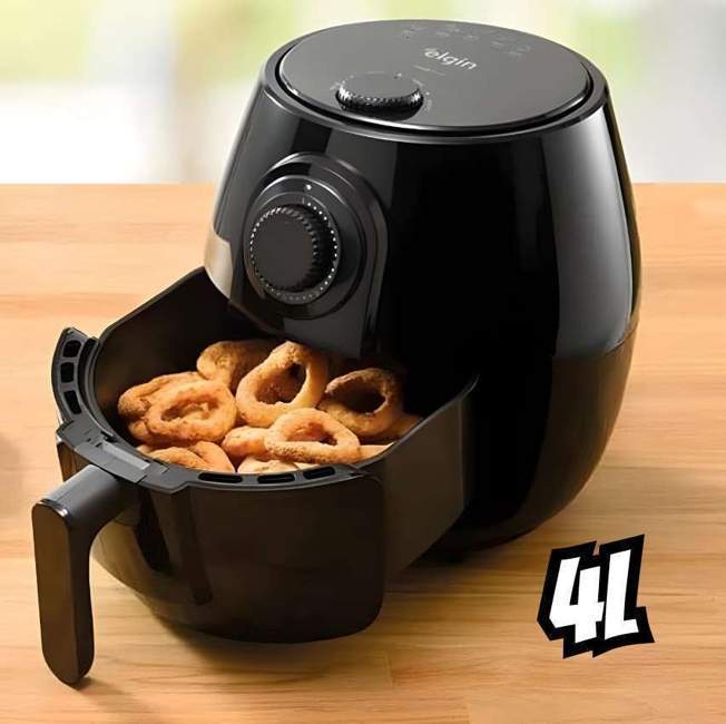 Fritadeira Elétrica Air Fryer Quick Elgin 220v 42afr Cor Preto