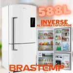 Geladeira Brastemp Frost Free Inverse 588l Branco - Bre85ab