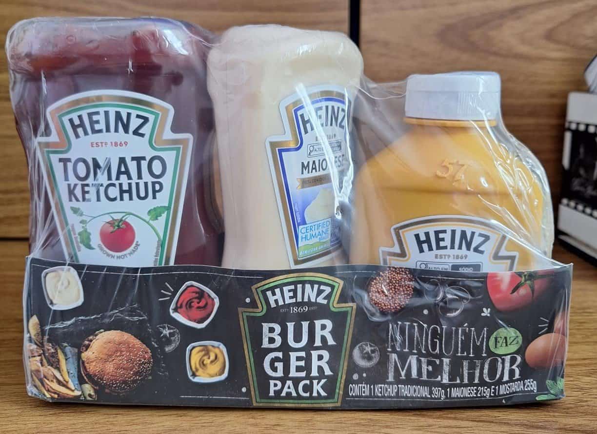 HEINZ Ketchup Mostarda E Maionese Heinz Pack