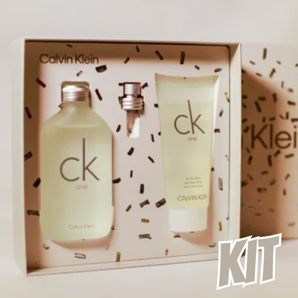 Kit Coffret CK One EDT 50ml + Gel de Banho 100ml