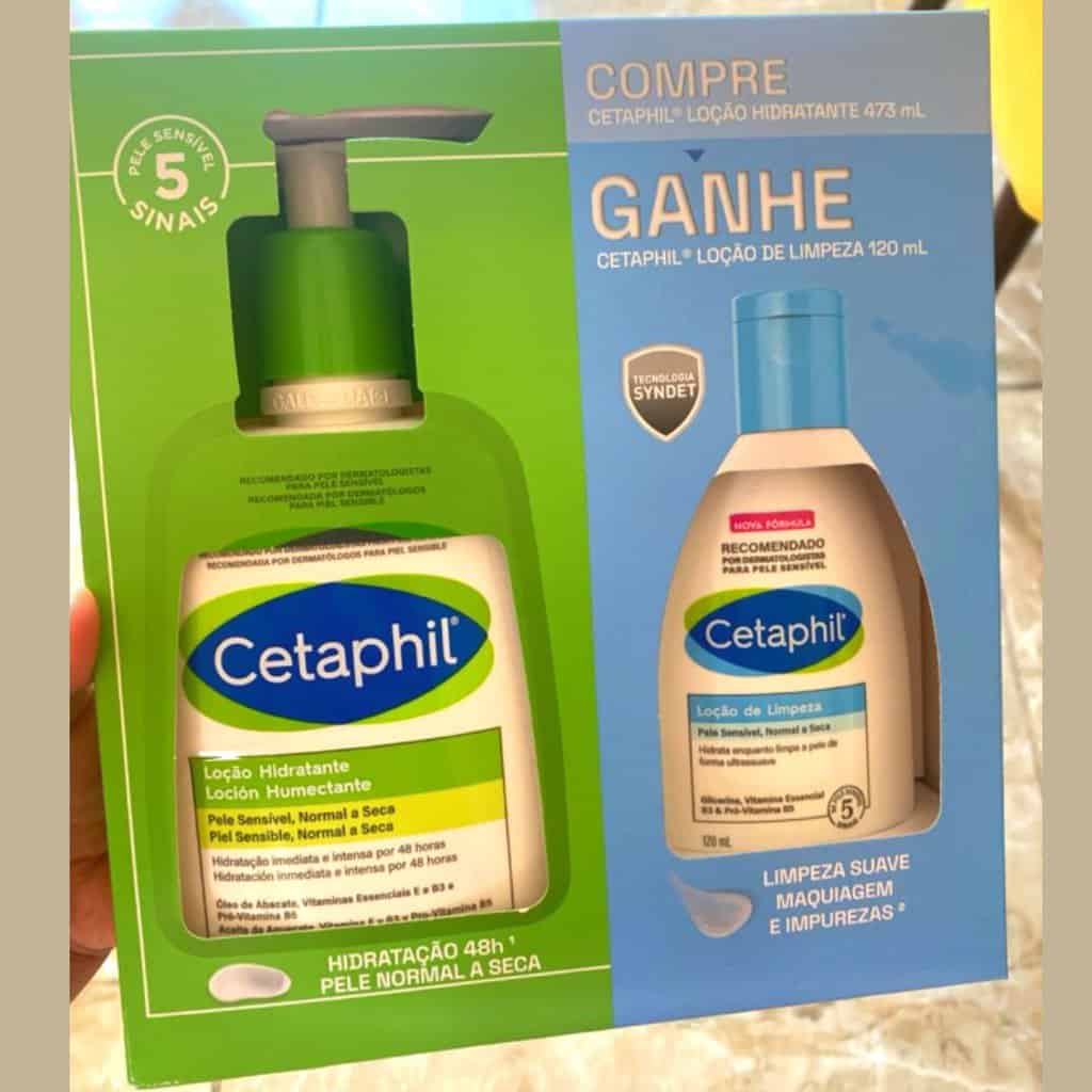 KIT COMPRE GANHE CETAPHIL LOÇÃO HIDRA 473ML + LOÇÃO LIMPEZA 120ML