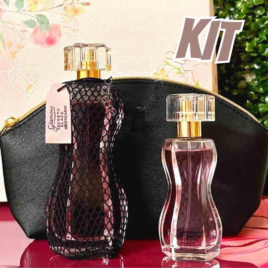 Kit Presente Dia das Mães Glamour Secrets Black (3 itens)