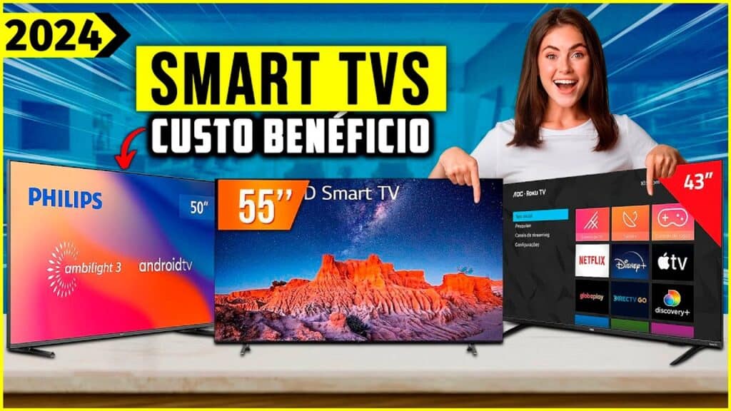 Melhores TVs custo beneficio 2024