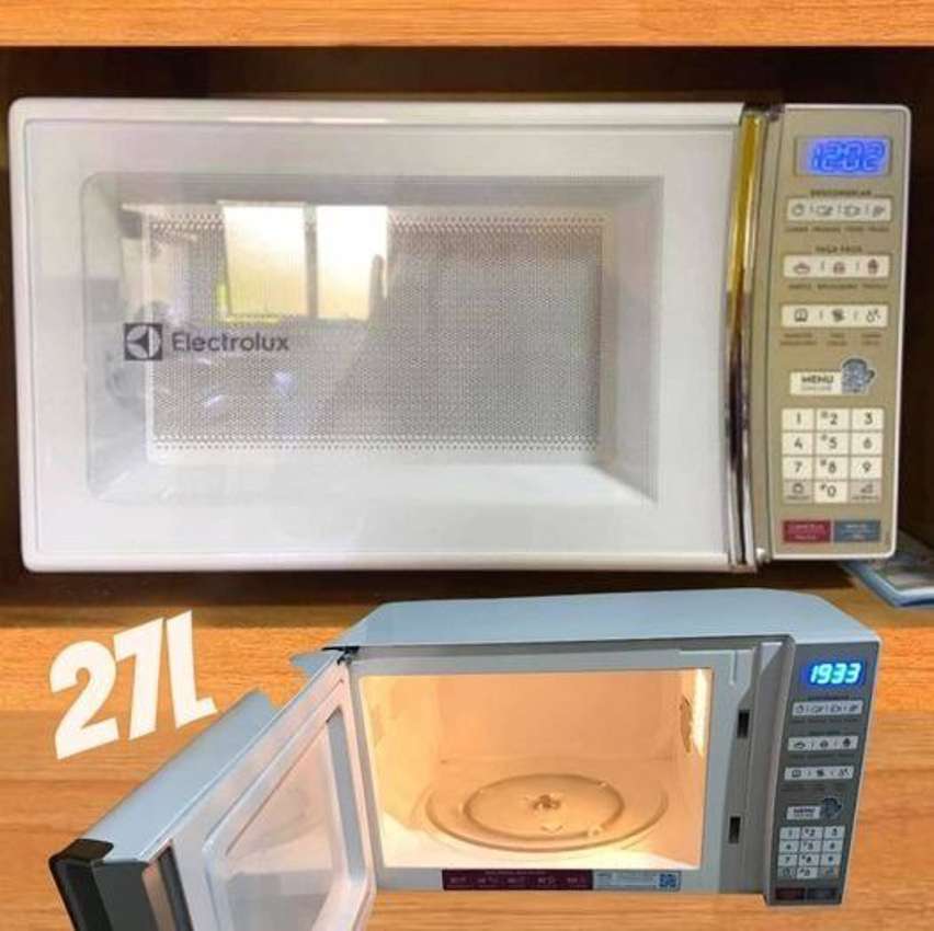 Micro-ondas de Bancada Electrolux Branco 27L com 55 receitas pré-programadas no Menu Online MB37R 127v