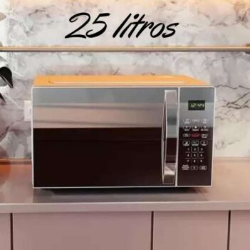 Micro-ondas Philco PMO28S 25 Litros Limpa Fácil 1100W 110v