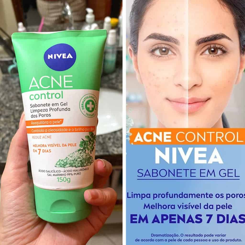 NIVEA Sabonete Facial em Gel Acne Control 150g