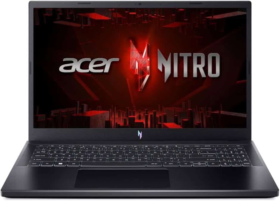 Notebook Acer Nitro V15 ANV15-51-58AZ Intel Core i5 13ª Geração 8GB RAM 512GB SSD (NVIDIA RTX 3050) 15.6" FHD LED IPS 144Hz Preto Retroiluminado Windows 11 Home