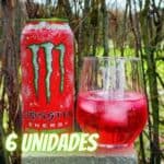 Pack de MONSTER ULTRA WATERMELON LT 473ML 6 unidades