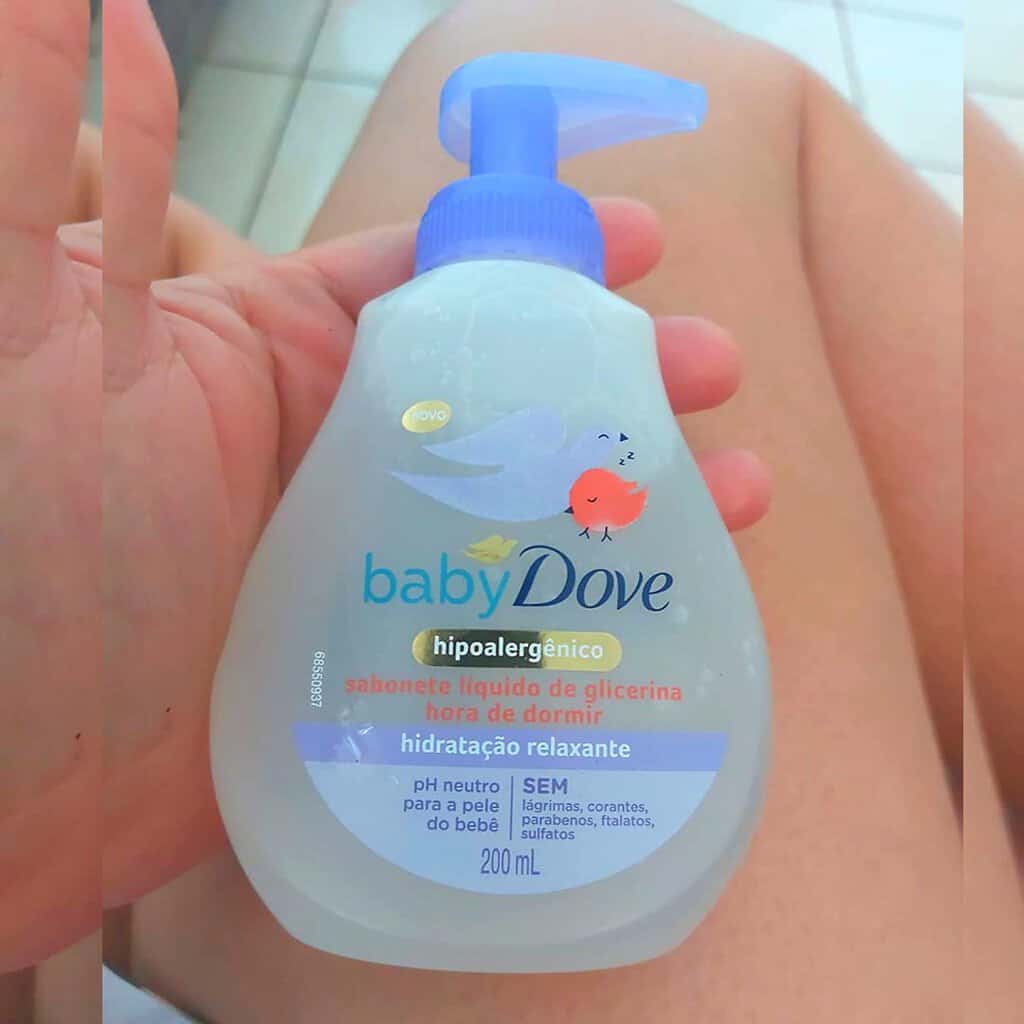 Sabonete Líquido de Glicerina Hidratação Relaxante Dove Baby Hora de Dormir Frasco 200ml, Baby Dove