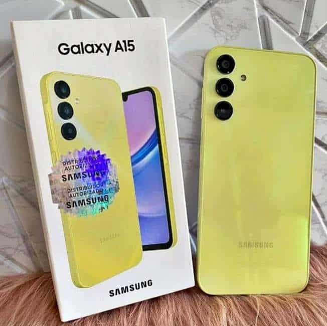 Samsung Galaxy A15 128GB 4GB RAM Tela 6.5"