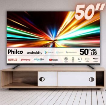 Smart Tv 50'' Ptv50g2sgtssbl 4k Google Tv Led Philco