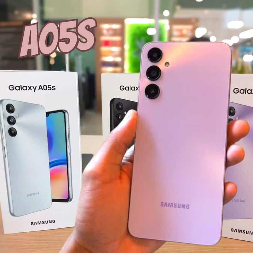 Smartphone Samsung Galaxy A05s 128GB 4G 6,7" 6GB RAM Câmera Dupla 50MP Selfie 13MP Dual Chip Android 14