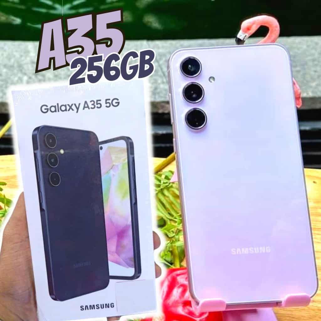 Smartphone Samsung Galaxy A35 256GB 5G 8GB RAM 6,6" Câm. Tripla + Selfie 13 MP Dual Chip