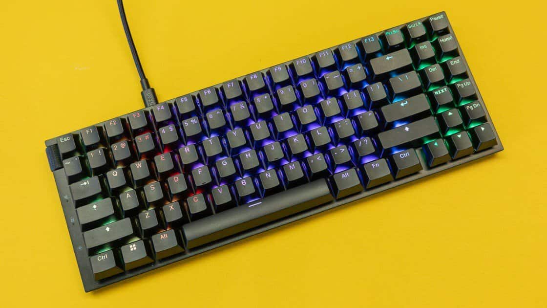 Teclado NZXT Function Mini TKL, RGB, Switch Red, Anti-Ghosting, US, Preto - KB-175US-BR