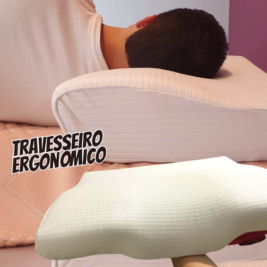 Travesseiro Ergonômico - I wanna sleep - Cervical Original, Suporte Ideal.