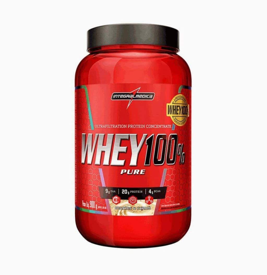 Whey 100% Pure 900g Integralmedica - Cookies And Cream