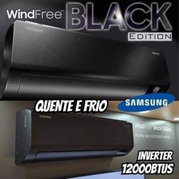 Ar Condicionado Samsung Wfree 12.000btu Quente/frio Cor Preto