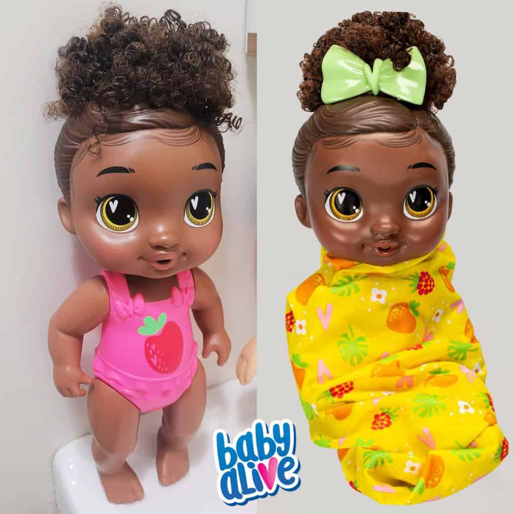 Boneca Baby Alive Bebê Shampoo – Berry Boo – Bolhas Mágicas – 28 cm – F9121 – Hasbro