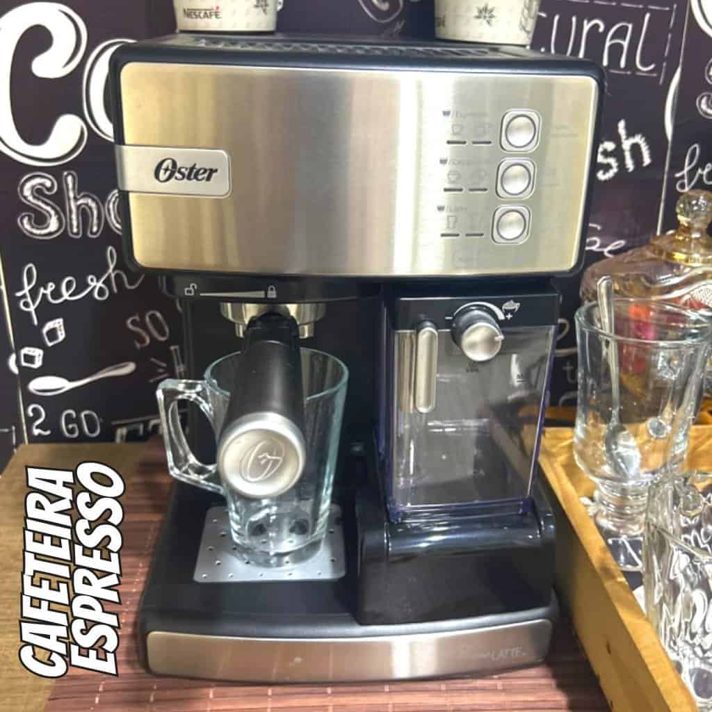 Cafeteira Espresso Oster Nova PrimaLatte Inox