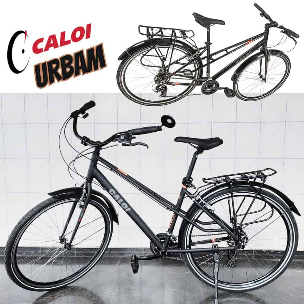 Caloi, Urbam 700, Bicicleta Aro, Preta