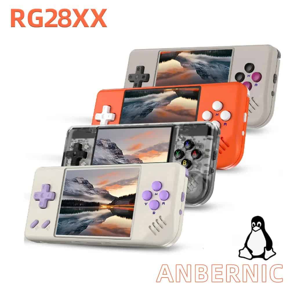 Console Retro Portátil ANBERNIC RG28XX 64GB Cupom