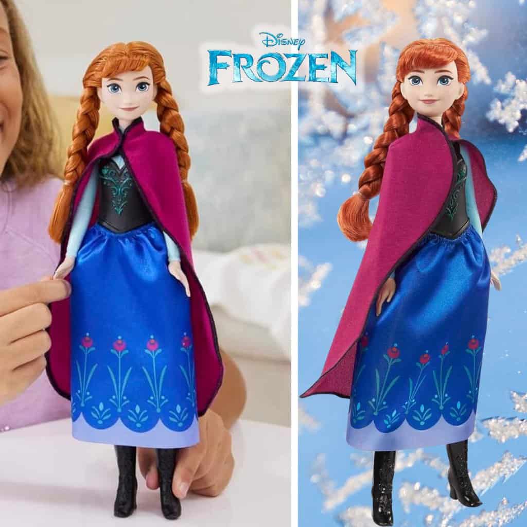 Disney Frozen Boneca Reinha Anna Frozen I Saia Cintilante