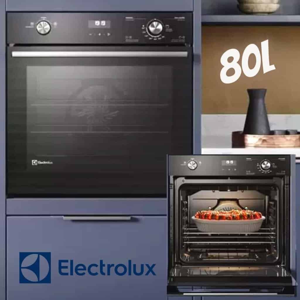 Forno De Embutir Elétrico Oe8eh Electrolux 220v Cor Preto