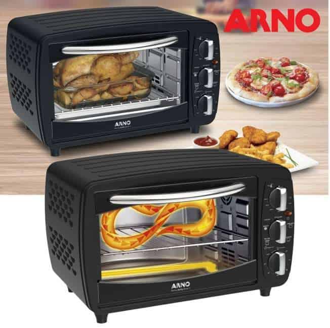 Forno Elétrico Arno Airfry 5 Em 1 For2 - Cor Preto