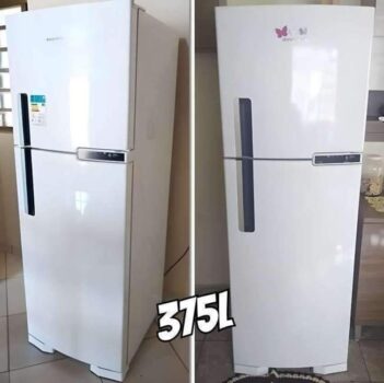 Geladeira Brastemp Frost Free Duplex 375 Litros Cor Branca