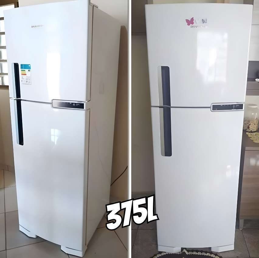 Geladeira Brastemp Frost Free Duplex 375L Cor Branca com Compartimento Extrafrio Fresh Zone BRM44H 220V