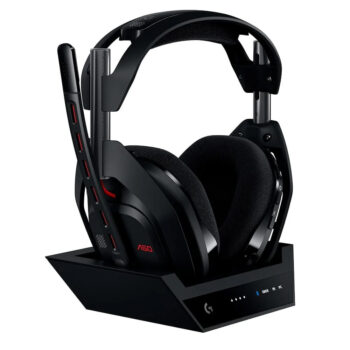 Headset Gamer Sem Fio Astro Gaming A50 LIGHTSPEED + Base Station (Gen 5) Com Tecnologia PLAYSYNC AUDIO, Bluetooth, Preto - 939-002217