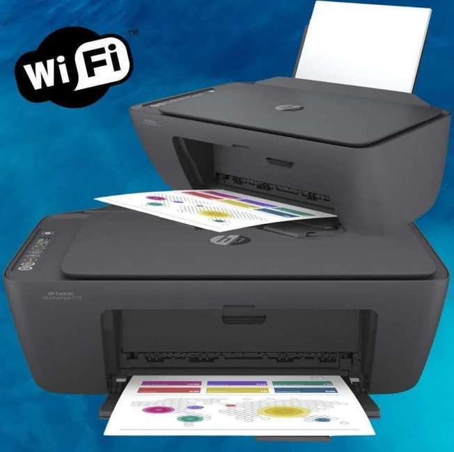 Impressora Multifuncional HP DeskJet Ink Advantage 2774 Wi-Fi Scanner. Tecnologia de Impressão HP Thermal Inkjet. Funções: Impressão, Cópia, Digitalização (7FR22A)