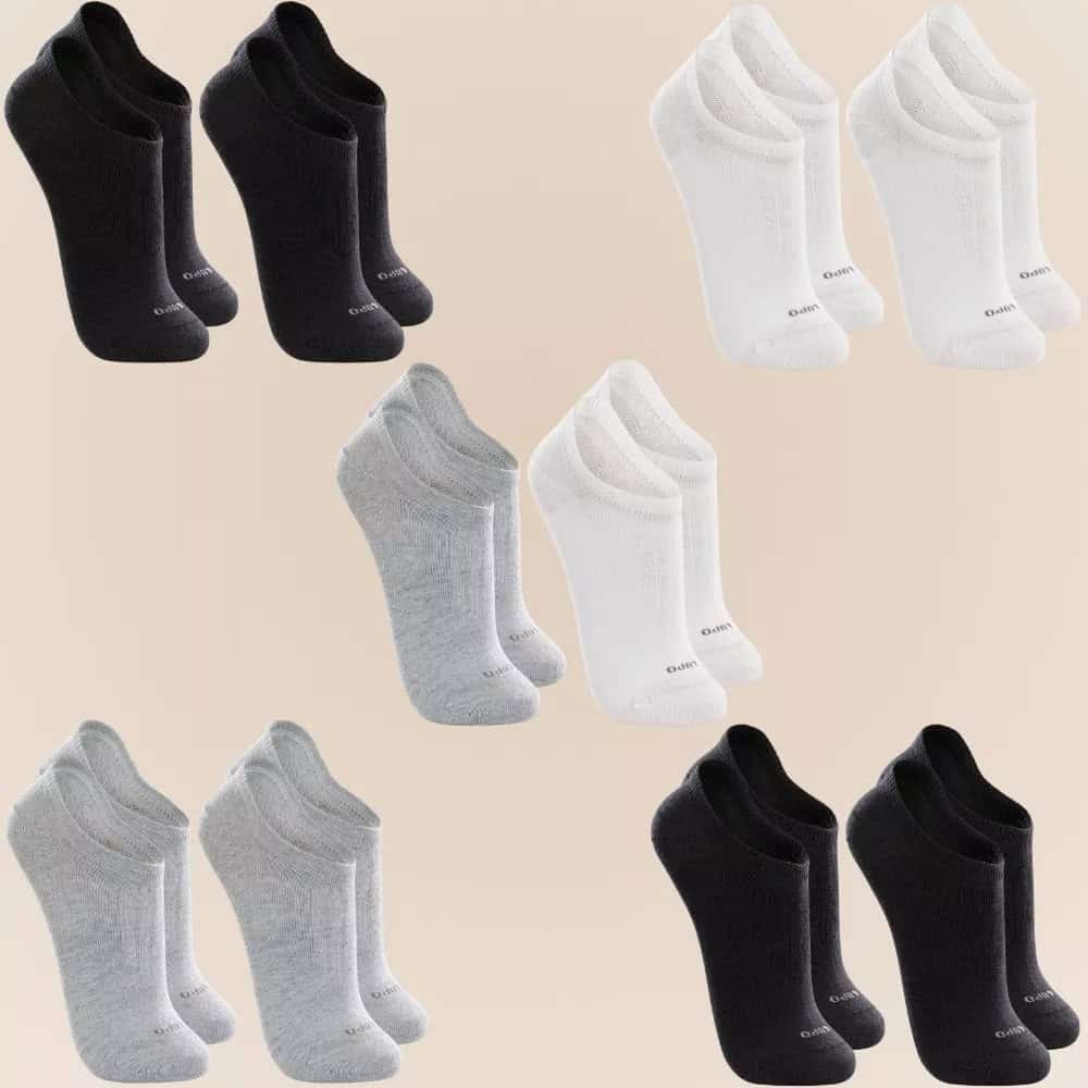 Kit 10 Pares De Meias Lupo Soquete Invisível Sport Oferta