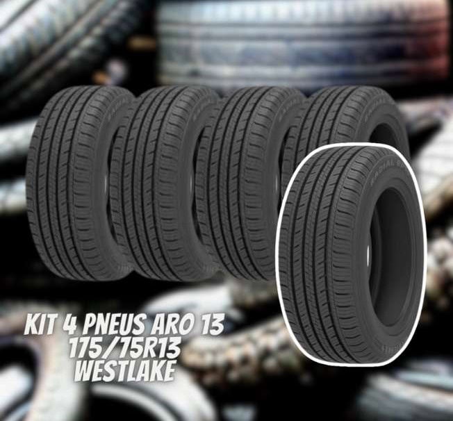 Kit 4 Pneus Aro 13 175/75R13 Westlake