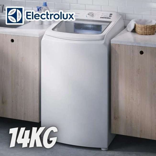 Lavadora de Roupas Electrolux 14 kg Branco LED14 - 220V