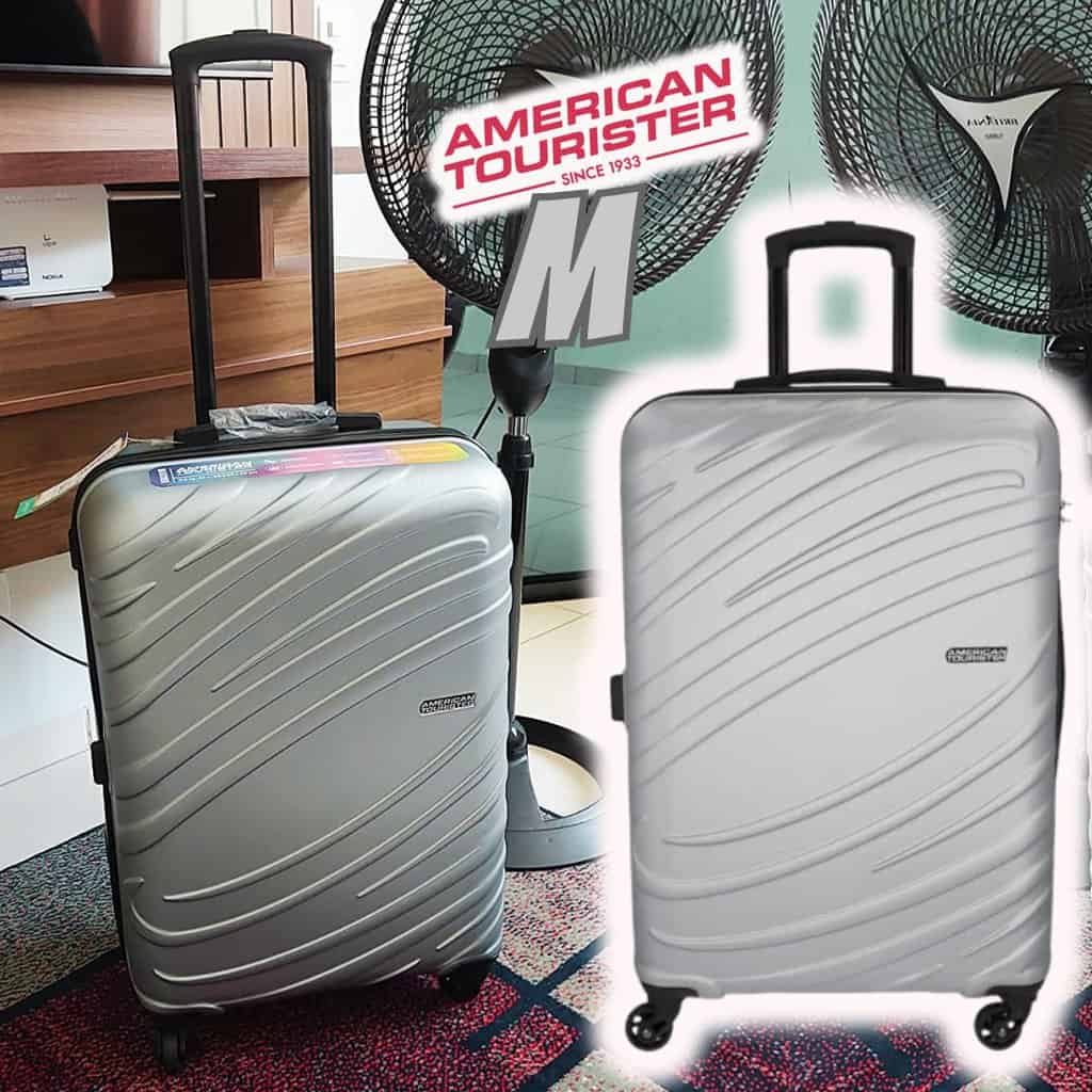 Mala de Viagem American Tourister Tesa 2.0 Prata Media