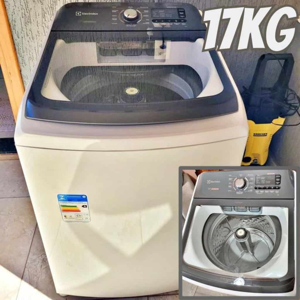 Máquina de Lavar 17kg Electrolux Premium Care (LEC17)