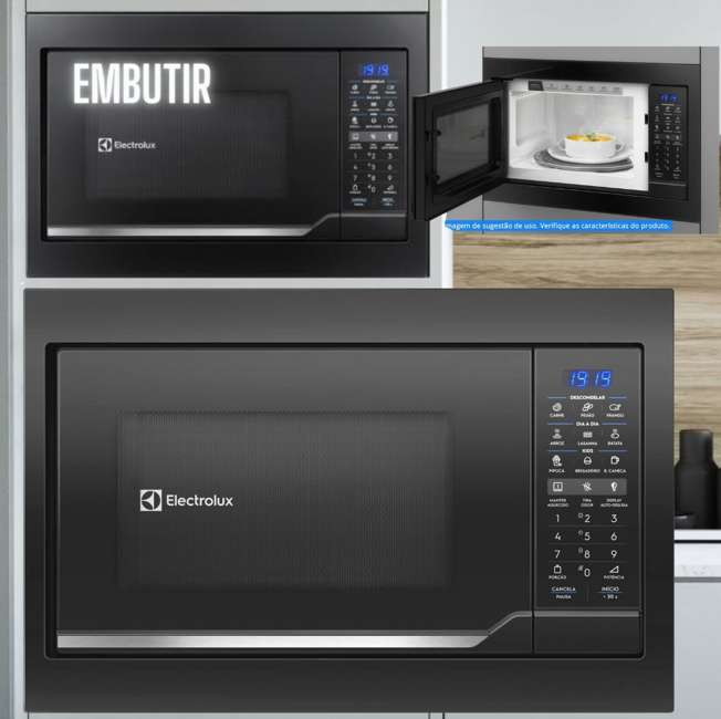 Micro-ondas De Embutir 34 Litros Electrolux (me3ep) 110V