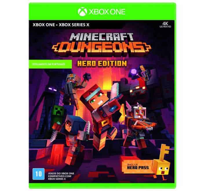 Minecraft Dungeons Hero Edition para Xbox One - Mojang