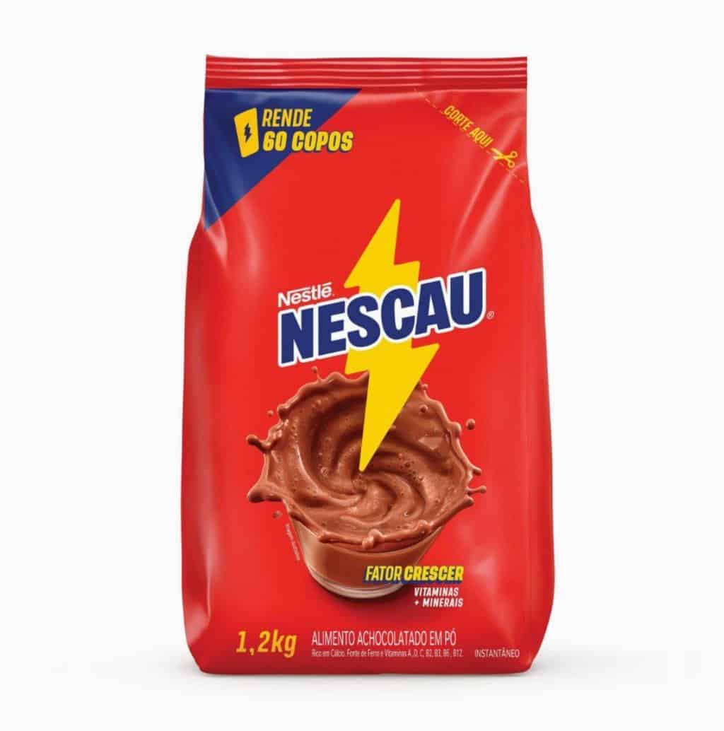 Nescau Achocolatado Em Pó Nescau 1 2Kg