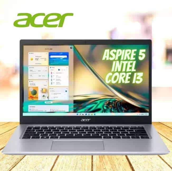 Notebook Acer Aspire 5 Core I3 14" Intel Uhd Graphics 256gb Ssd 4gb Ram Windows 11