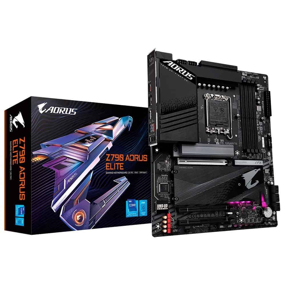 Placa Mãe Gigabyte Z790 Aorus Elite, LGA 1700, ATX, DDR5 - Z790 AORUS ELITE