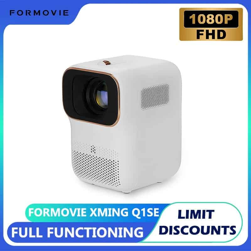 Projetor Formovie Xming Q1SE Mini, 1080P, 250ANSI Lumens