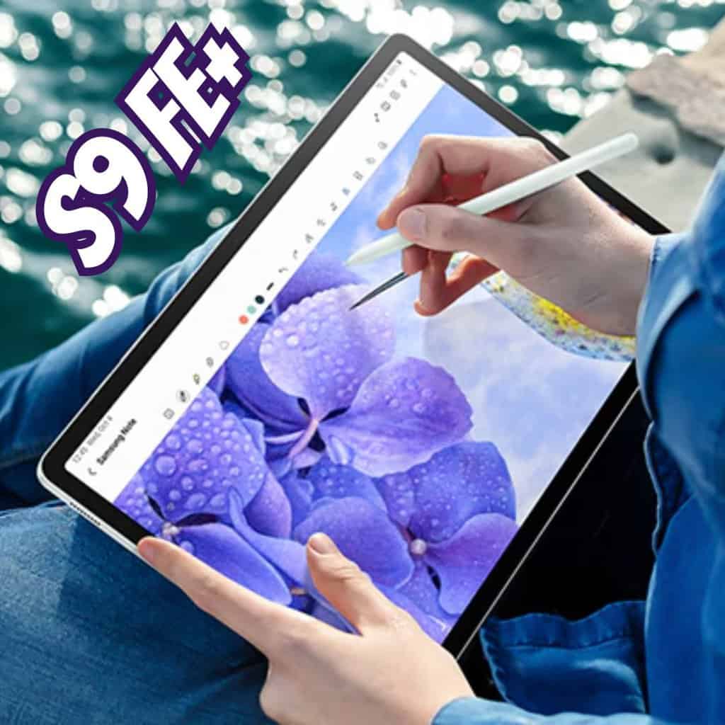 Tablet Samsung Galaxy Tab S9 FE+ Wifi, 128GB, 8GB RAM, Tela Imersiva de 12.4"