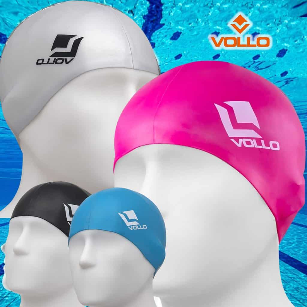 Touca de Natação Silicone Vollo Sports