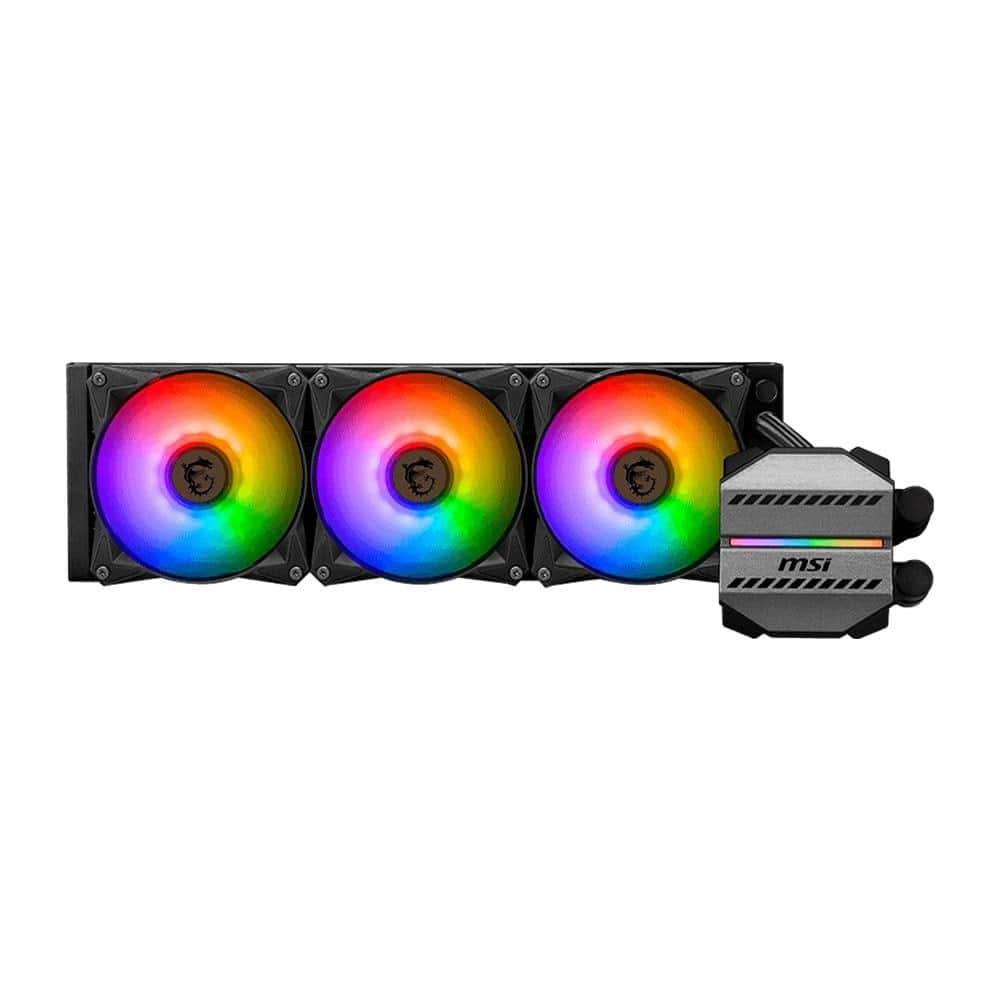 Water Cooler MSI Mag Coreliquid M360, ARGB, 360mm, Intel e AMD, Preto