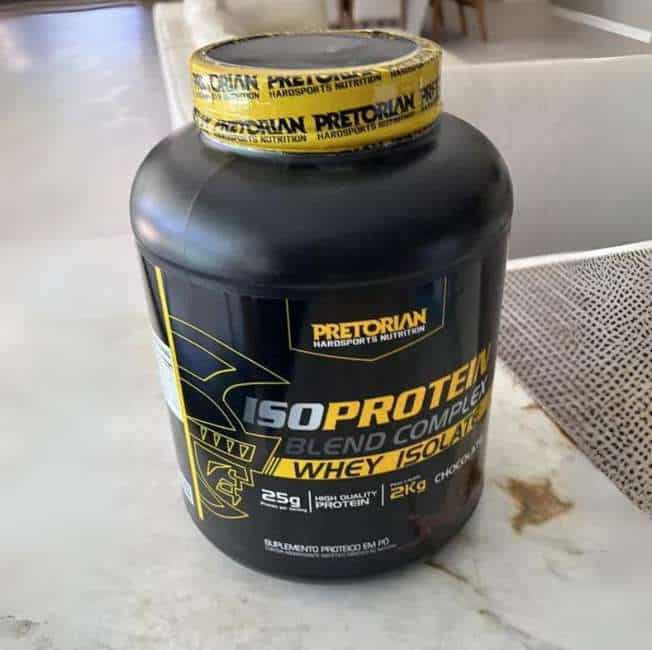 Whey Protein Isolado Iso Blend Complex 2kg Pretorian Sabor Cookies E Cream